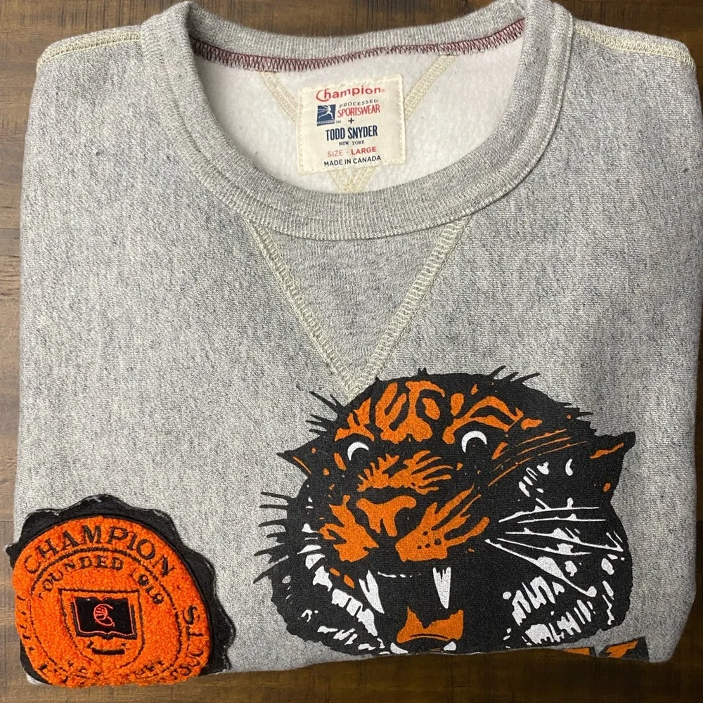 Todd Snyder X Champion collection all size Large selling each for 50 per shirt - Picture 5 of 14